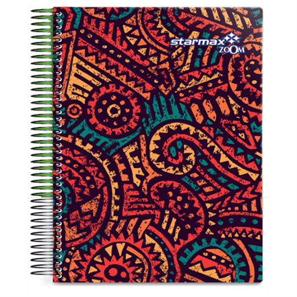 Cuaderno estrella starmax profesional 200hjs 5 materias raya