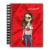 Libreta ESTRELLA 1/8 Espiral Doble WIRE-O Pasta Dura Raya 80 Hojas