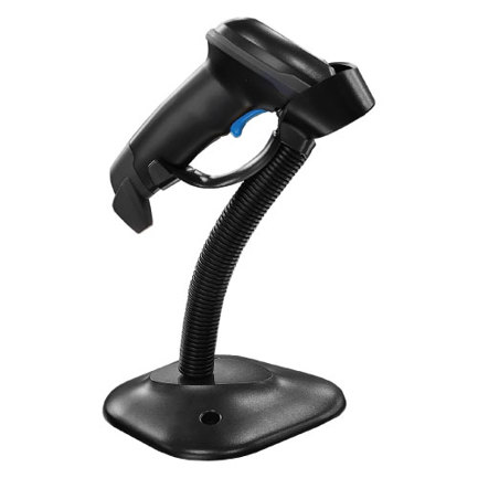 Lector Ecline de Codigo de Barras Escaner de Mano Imaging 2D con Base