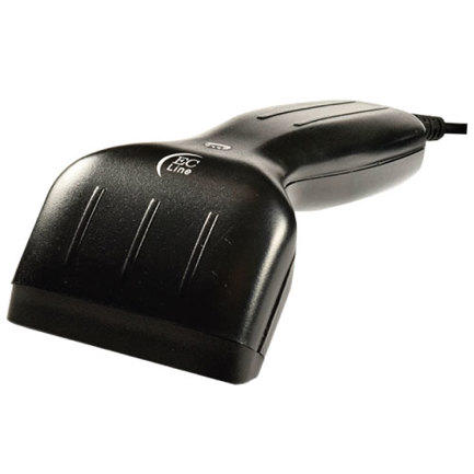 EKELECAD003 - LECTOR ECLINE DE CODIGO DE BARRAS ESCANER DE MANO DE LARGO ALCANCE DISTANCIA (0-50 M SPEED 100/S PS2-USB)