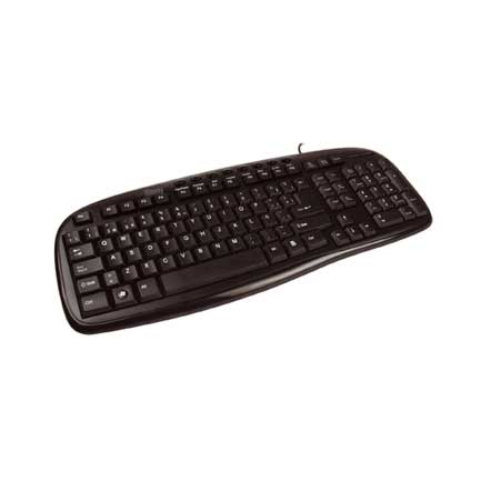 Teclado easy line multimedia usb alambrico