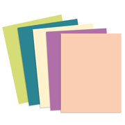 Papel Cortado Eurocolors Carta Colores Arcoiris Candy Paquete C/100 - Vista 3