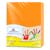 Papel Cortado Eurocolors Carta Naranja Vibrante C/100 - Vista 3