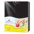 Papel Cortado Eurocolors Carta Negro C/100 - MAS RECIO