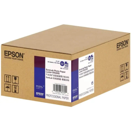 Papel Copiadora Epson SureLAb Paper Luster 225 DS 4X6 800 Hojas