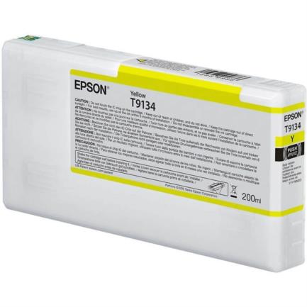 Tinta epson ultrachrome hd 200ml color amarillo
