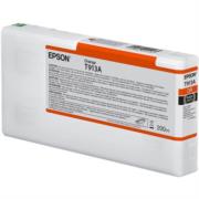Tinta Epson UltraChrome HD 200Ml Color Naranja - Vista 4
