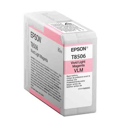 Tinta epson sc-p800 80ml color magenta claro vivo