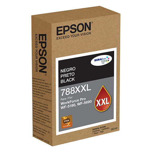 Tinta Epson 788XXL Capacidad Extra Alta WF-5190/WF-5690 Color Negro - Vista 3