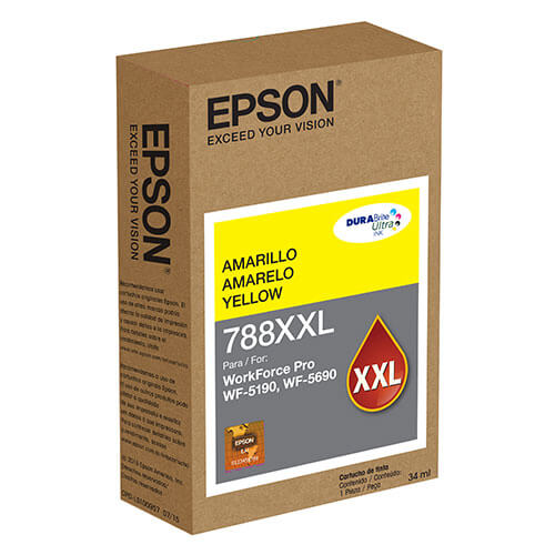 Tinta Epson 788XXL Capacidad Extra Alta WF-5190/WF-5690 Color Amarillo - Vista 2