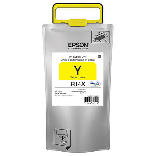 Tinta Epson R14X Alta Capacidad WF-R5690 Color Amarillo - Vista 2
