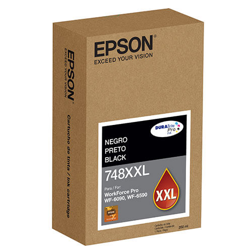 Tinta Epson T748XXL Capacidad Extra Alta WF-6090/WF-6590 Color Negro - Vista 2