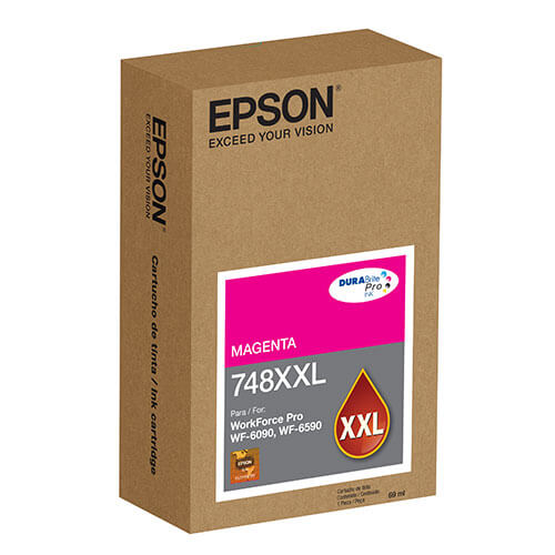 Tinta Epson T748XXL Capacidad Extra Alta WF-6090/WF-6590 Color Magenta - Vista 2