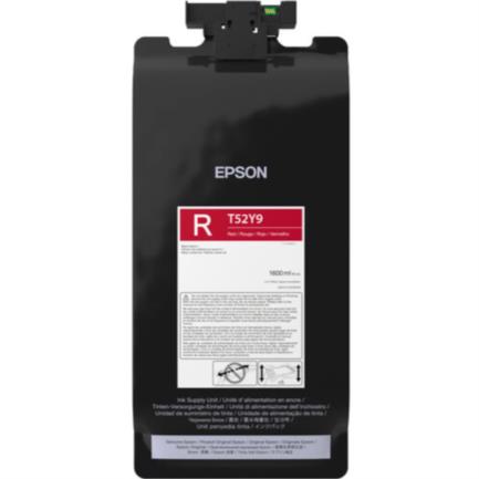 Tinta epson ultrachrome t52y xd3 alta capacidad 1.6l color rojo