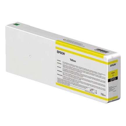 Tinta epson ultrachrome hd 700 ml color amarillo