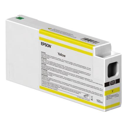 Tinta epson ultrachrome hd 150 ml color amarillo