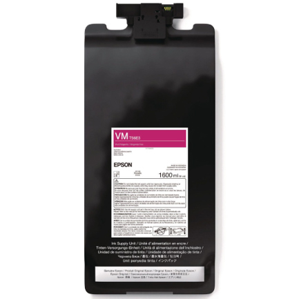 Tinta epson ultrachrome pro12 de 1.6 litros en color magenta vivo