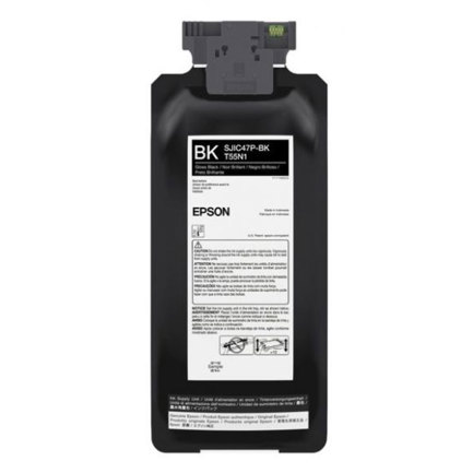 Tinta epson sjic47p (bk) gloss black ink pack c8000
