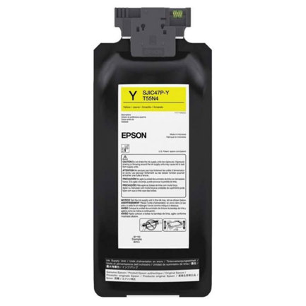 Tinta epson sjic47p (y) yellow ink pack c8000