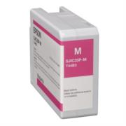 Cartucho de tinta epson sjic35p colorworks c6500/6000 color magenta
