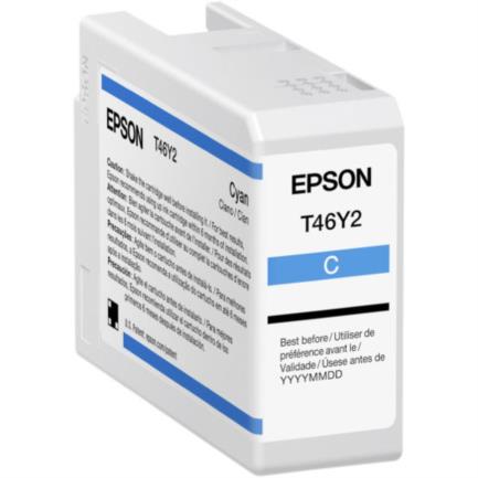 Tinta epson ultrachrome pro 10 50ml color cian