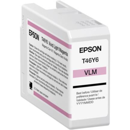 Tinta epson ultrachrome pro 10 50ml color magenta claro