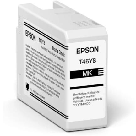 Tinta epson ultrachrome pro10 50ml color negro mate