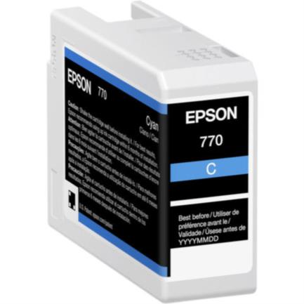 Tinta epson ultrachrome pro 10 25ml color cian