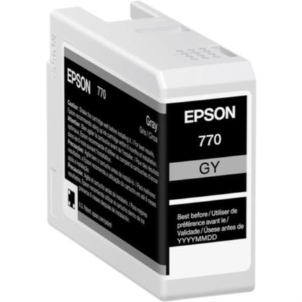 Tinta epson ultrachrome pro 10 25ml color gris