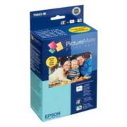 Tinta epson picture mate print pack t5845-m 100 hojas 4 colores