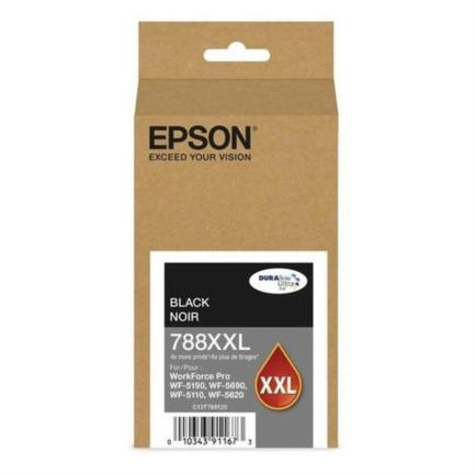 Tinta epson 788xxl capacidad extra alta wf-5190/wf-5690 color negro
