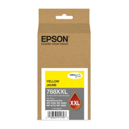 Tinta epson 788xxl capacidad extra alta wf-5190/wf-5690 color amarillo
