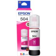 Tinta Epson Original T504 70ml EcoTank L4150/L4160 Color Magenta - Vista 3