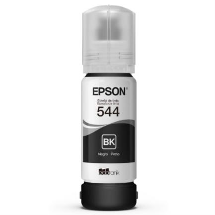 Tinta epson t544-al 65ml ecotank l110/l3110/l3150/l5190 color negro
