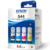 Tinta Epson T544 Pack 4 Pzas Colores Negro/Cian/Magenta/Amarillo - Artículos Promocionales MAS RECIO