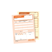 CONTRA RECIBO EUROFORMA 1/4 ORIG / COPIA C/25 JUEGOS C/3 B - Vista 3