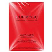 Papel Lustre Euromac 50x70" Rojo 24 Hojas - Vista 3