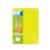 Cartulina Euromac Eurofluorescente 47.5x66cm Color Amarillo Paquete C/100H