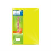 Cartulina Euromac Eurofluorescente 47.5x66cm Color Amarillo Paquete C/100H - Vista 3
