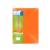 Cartulina Euromac Eurofluorescente 47.5x66cm Color Naranja Paquete C/100H - Vista 3