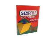 Folders mapasa hot colors verde carta c/100