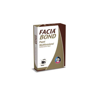 Papel copiadora facia oficio americano 75 g 99% blancura 21.6 x 35.7 cm (8.5. x 14.0.) c/5000 hojas