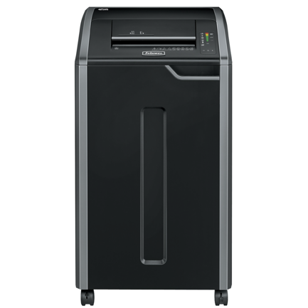 Trituradora Fellowes Powershred 425HSG Alta Seguridad Micro Corte 8 Hojas 32 Galones Color Negro