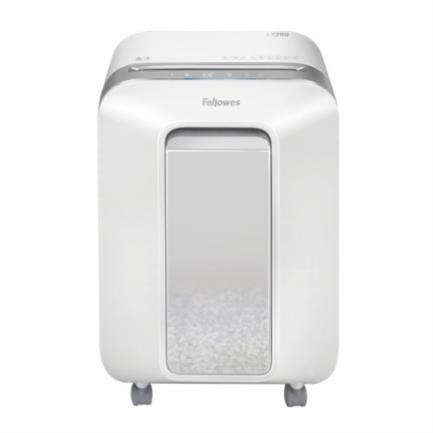 Trituradora fellowes powershred lx200 microcorte 12 hojas 6 galones color blanco