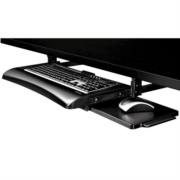 Bandeja para teclado fellowes office suites debajo del escritorio color negro