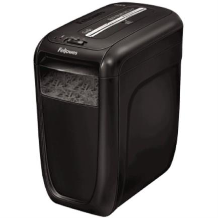 Trituradora Fellowes Powershred 60CS Corte Cruzado 10 Hojas 6 Galones Color Negro