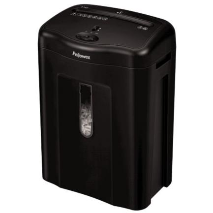 Trituradora fellowes powershred 11c corte cruzado p-4 color negro