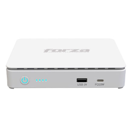 Forza dc-350usbp ups dc battery bank 35w poe 5/9/12/15/24vdc usb-c