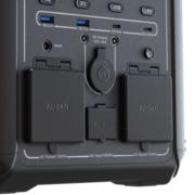 Generador Eléctrico Portátil Forza FPP-T700 700W Tomas 2CA/8CC 2 Ventiladores Pantalla LCD Panel de Control Integrado - Vista 6