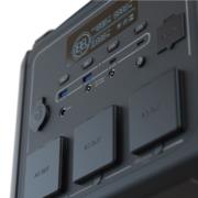 Generador Elétrico Portátil Forza FPP-T1200 1200W Tomas 3CA/8CC 3.75V 2 Ventiladores Pantalla LCD Panel de Control Integrado - Vista 7